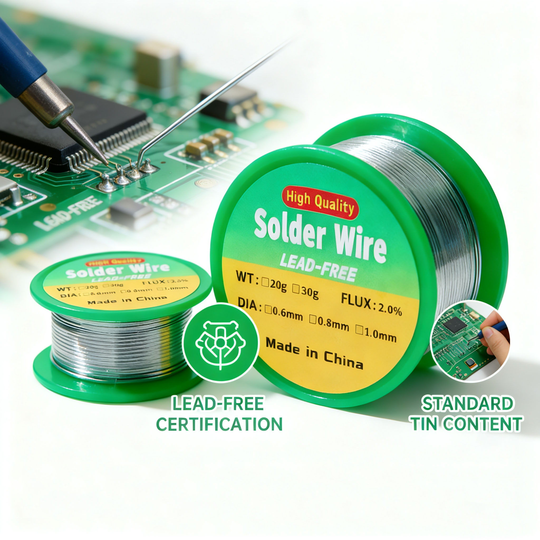 Diy Electronics Flux - High quality Professional Solder Wire Lead-Free,