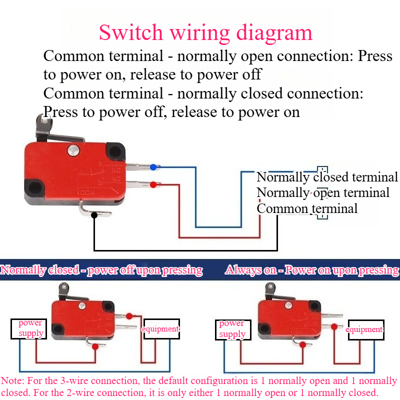 Push Button Tactile - 5pcs Travel Limit Switch Micro Switch
