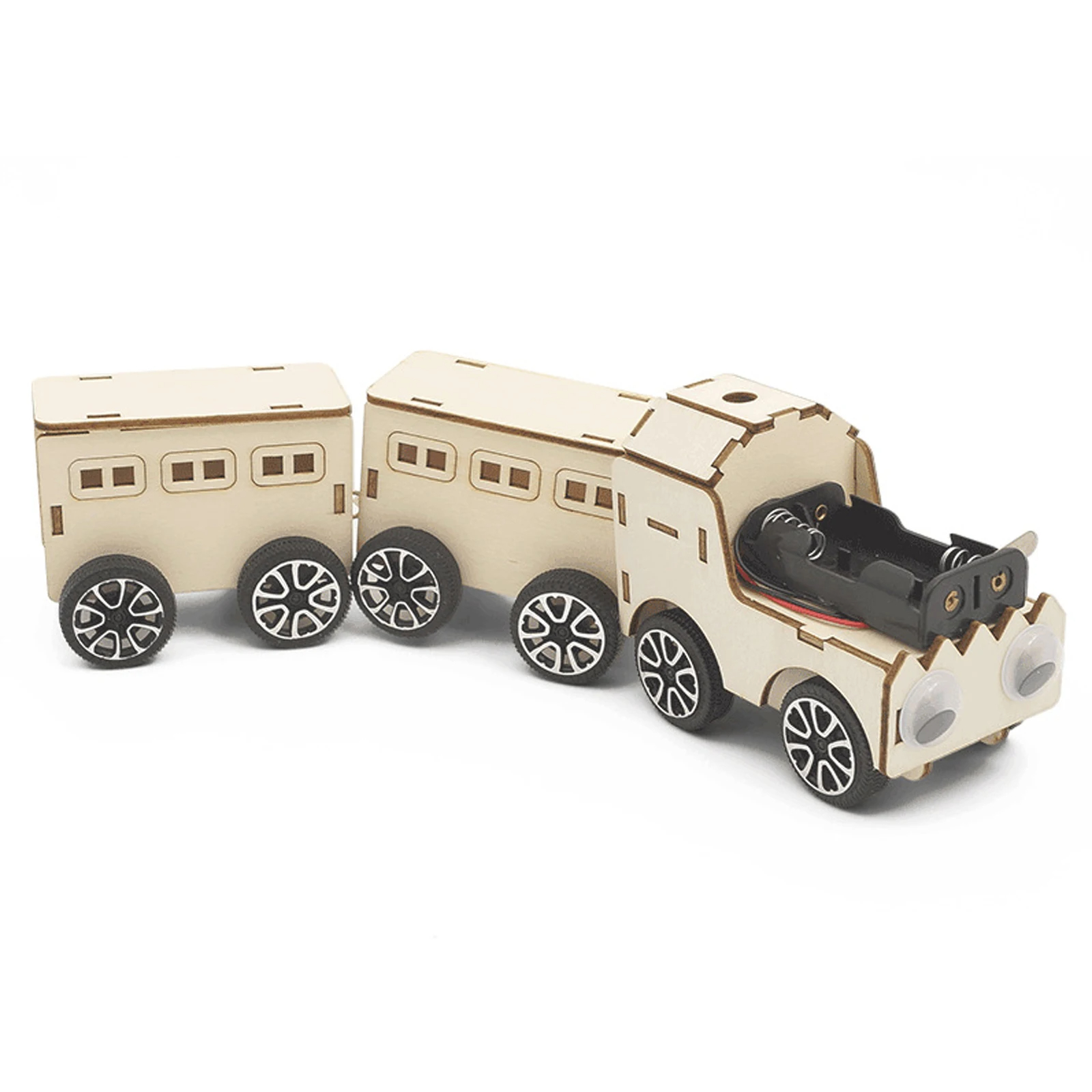 Diy Electronics Projects For Kids - DIY Kit Toys Wooden Train Electric