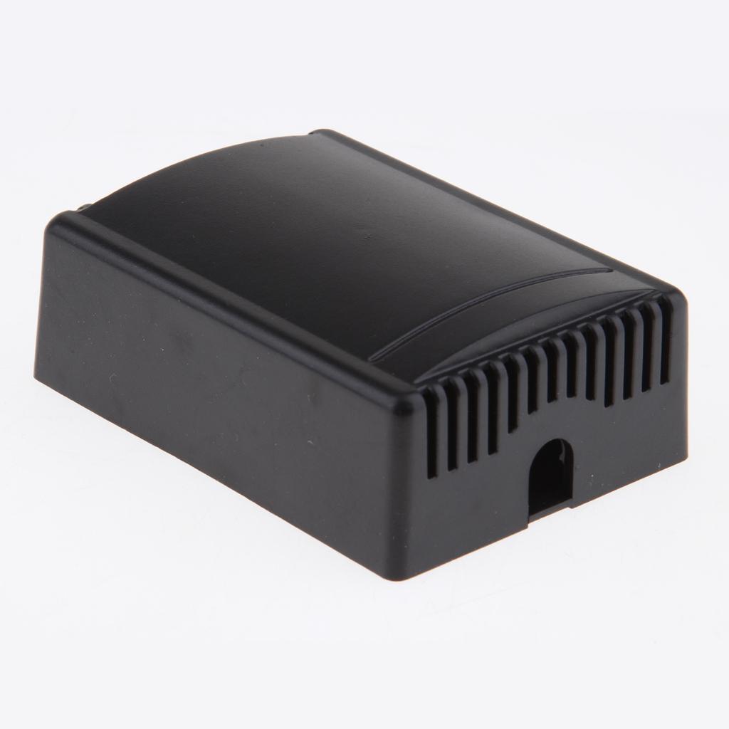 Useful Diy Electronics Projects - Black Plastic Alarm Casing Pre Drilled