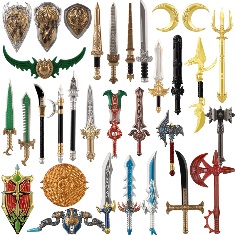 Diy Electronics Workbench - Medieval Figure Weapons Accessories Kits Building