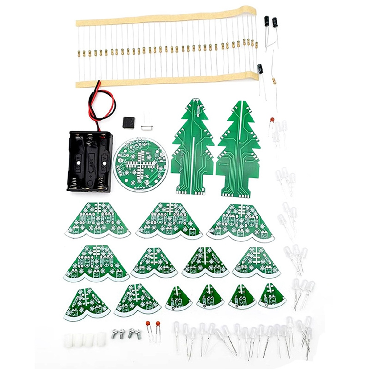 Diy Electronics Toys - Newest! 3D Stereo Christmas Tree LED