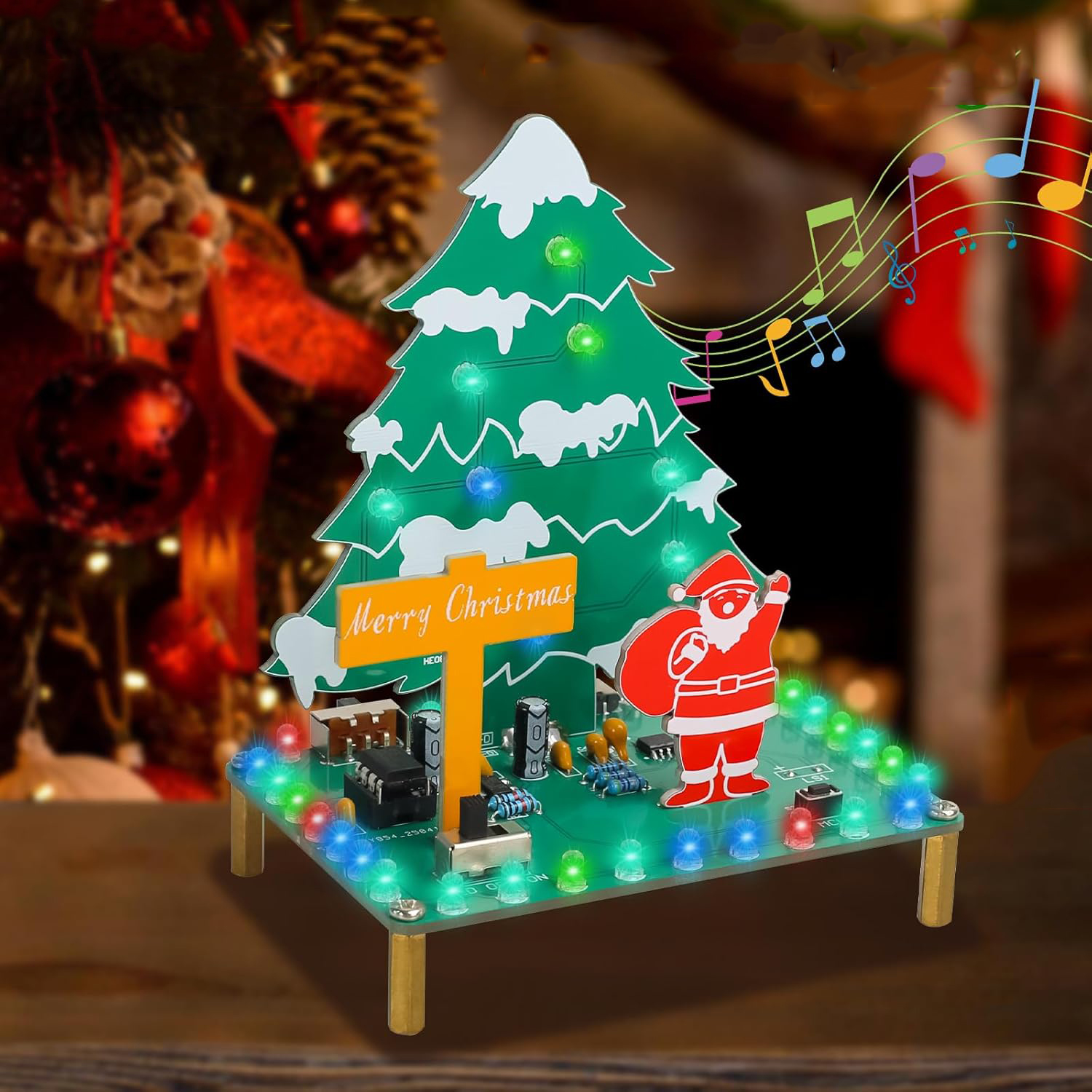 Diy Electronics Projects For Adults - Musical Christmas Tree Soldering Kit Fun