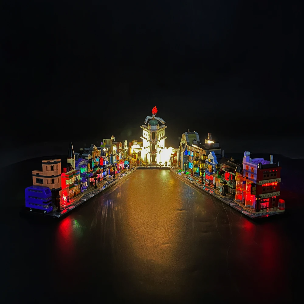 Diy Halloween Electronics - LED Light For 76444 Diagon Alley
