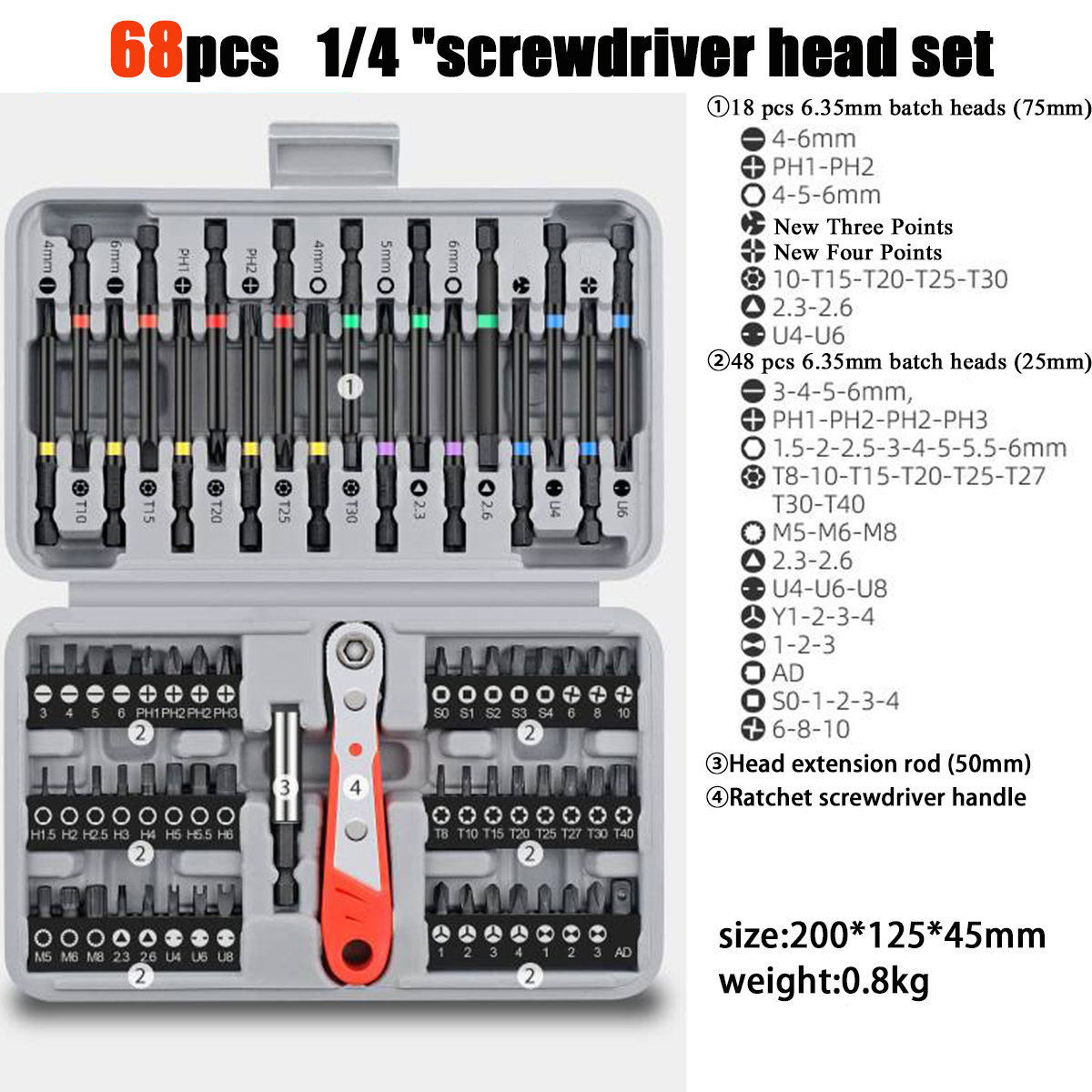 Diy Electronics For Beginners - 68 in 1 Precision Ratchet Screwdriver