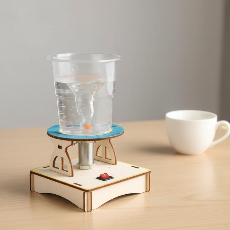 Diy Electronics Toys - A Set Of Rotator Wooden Puzzle,