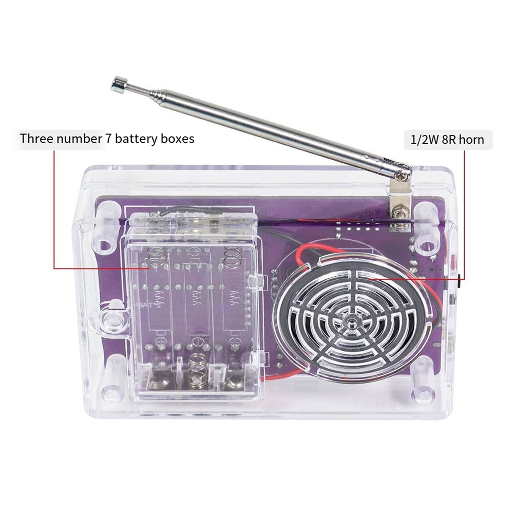 Diy Electronics Project Kit - GROCE-New HU-017B DIY FM Radio Electronic