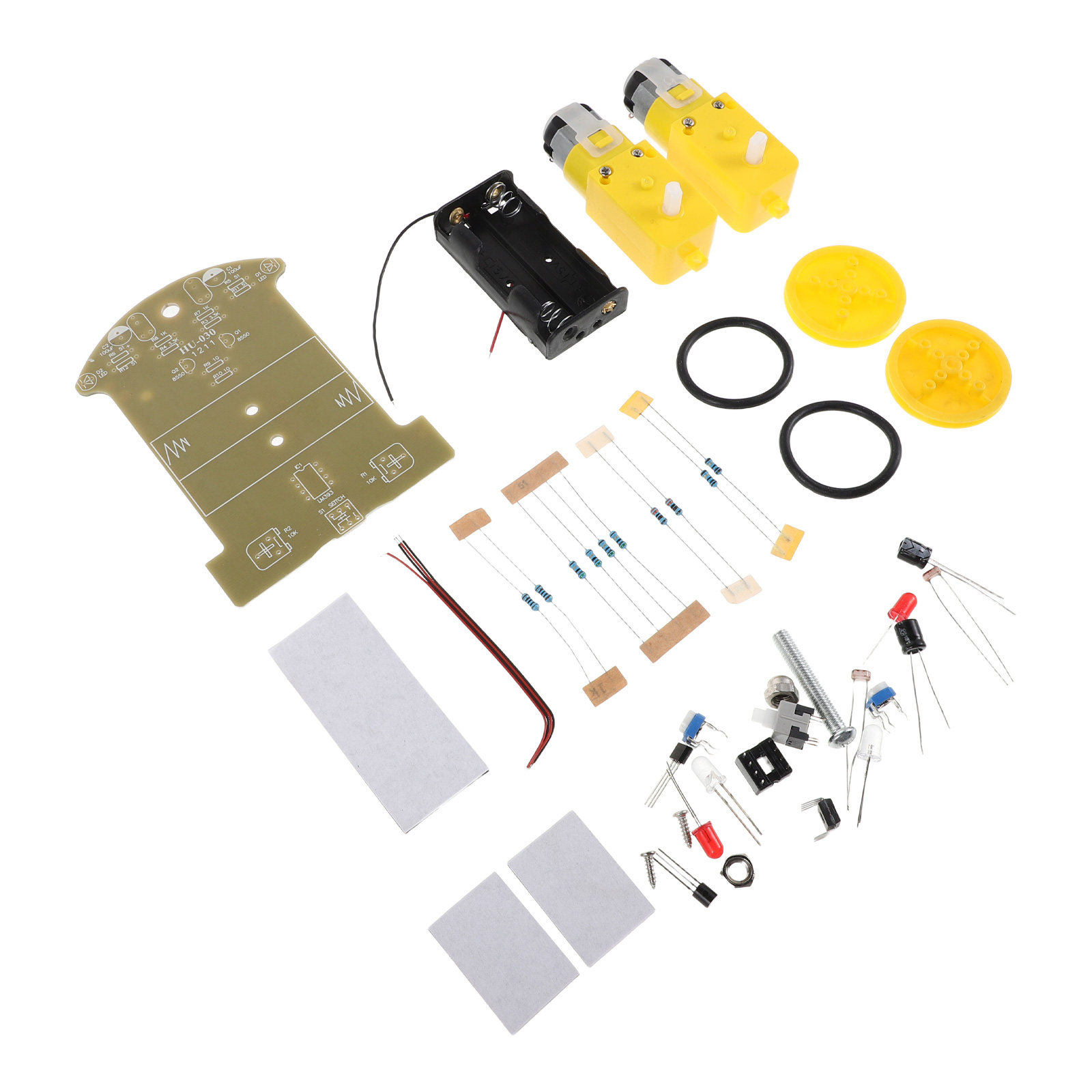 Diy Electronics Project Kit - 1Set Advanced Line Tracking Robot Car