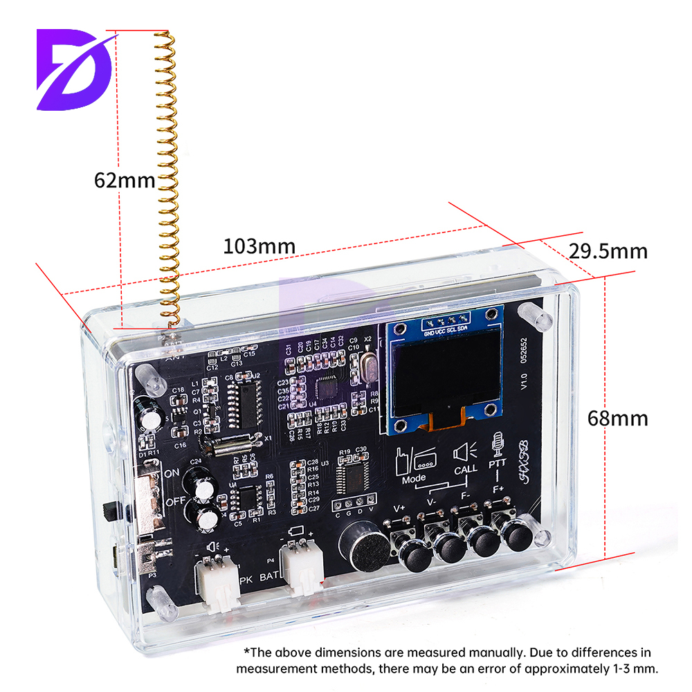 2PCS Radio Electronic DIY Kit  - Diy Electronics Workbench 评论和价格