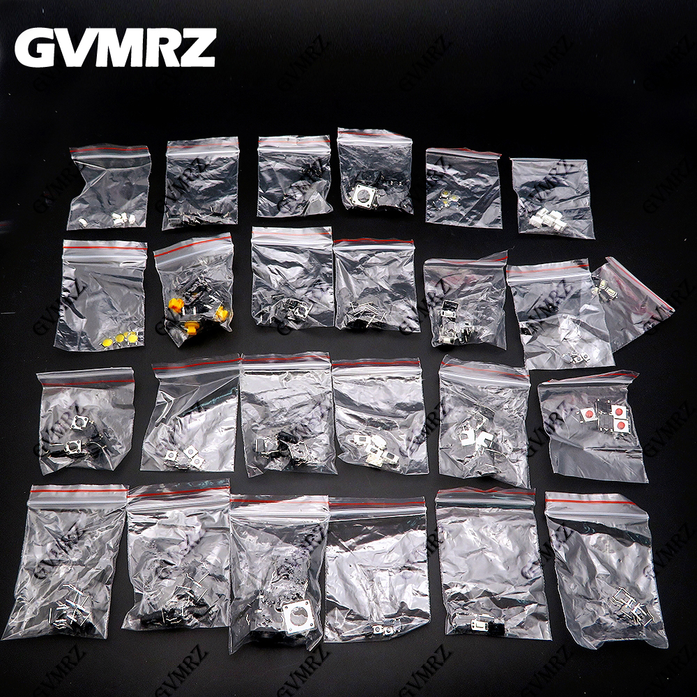 125PCS 25Values Assorted Push  - Diy Electronics Project Kit 评论和价格
