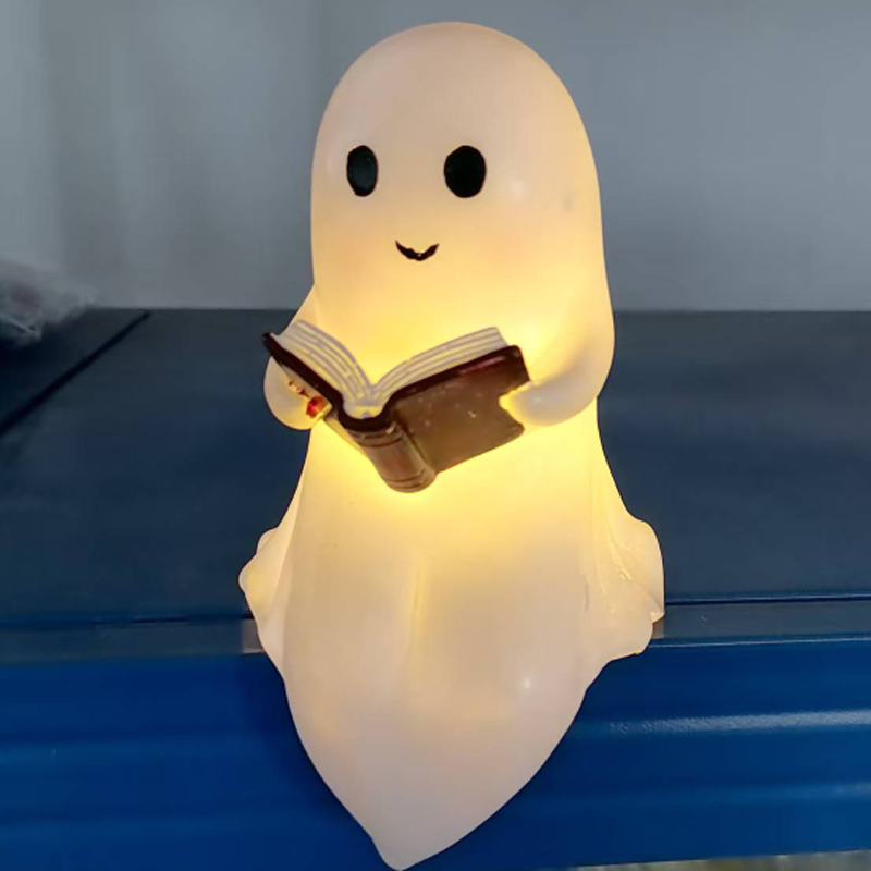 New Cute Ghost Reading Book La - Diy Halloween Electronics 评论和价格