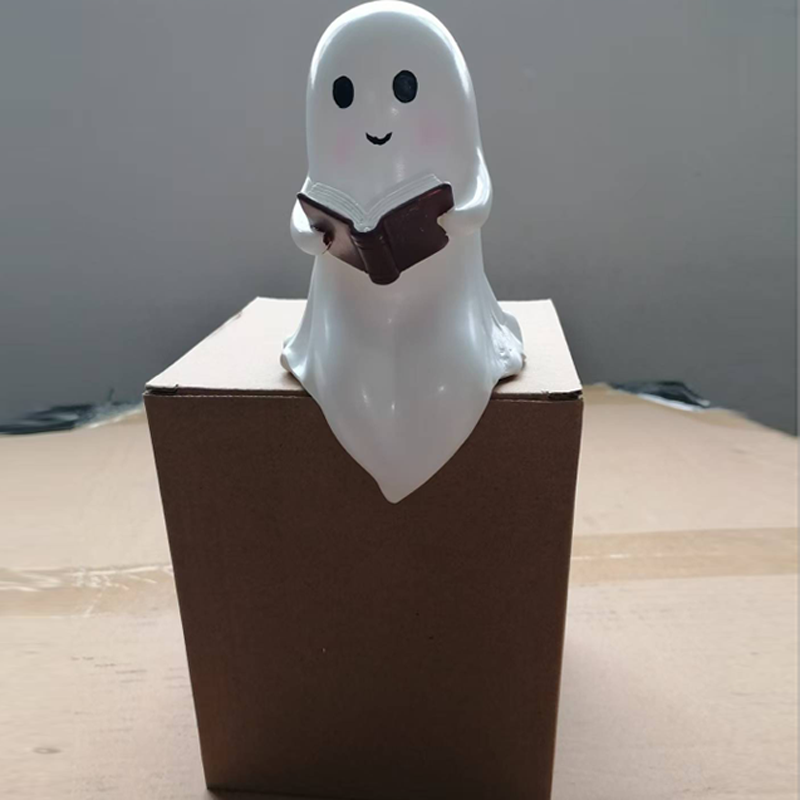 New Cute Ghost Reading Book La - Diy Halloween Electronics 评论和价格
