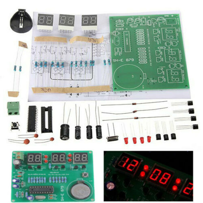 A02R! AT89C2051 6 Digital LED  - Diy Electronics Flux 评论和价格