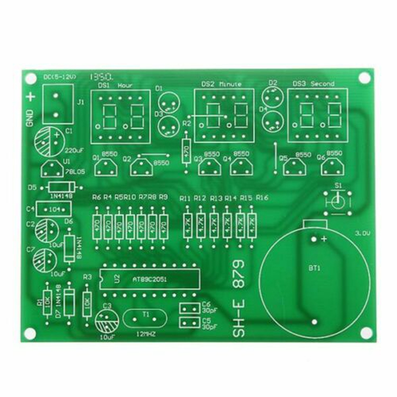 A02R! AT89C2051 6 Digital LED  - Diy Electronics Flux 评论和价格