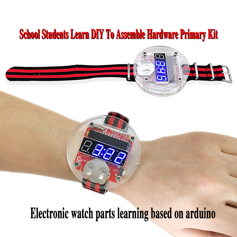 Single Chip LED Kit Clock DIY  - Diy Electronics Learning Kit 评论和价格