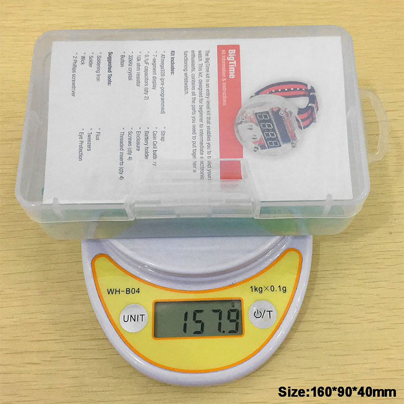 Single Chip LED Kit Clock DIY  - Diy Electronics Learning Kit 评论和价格