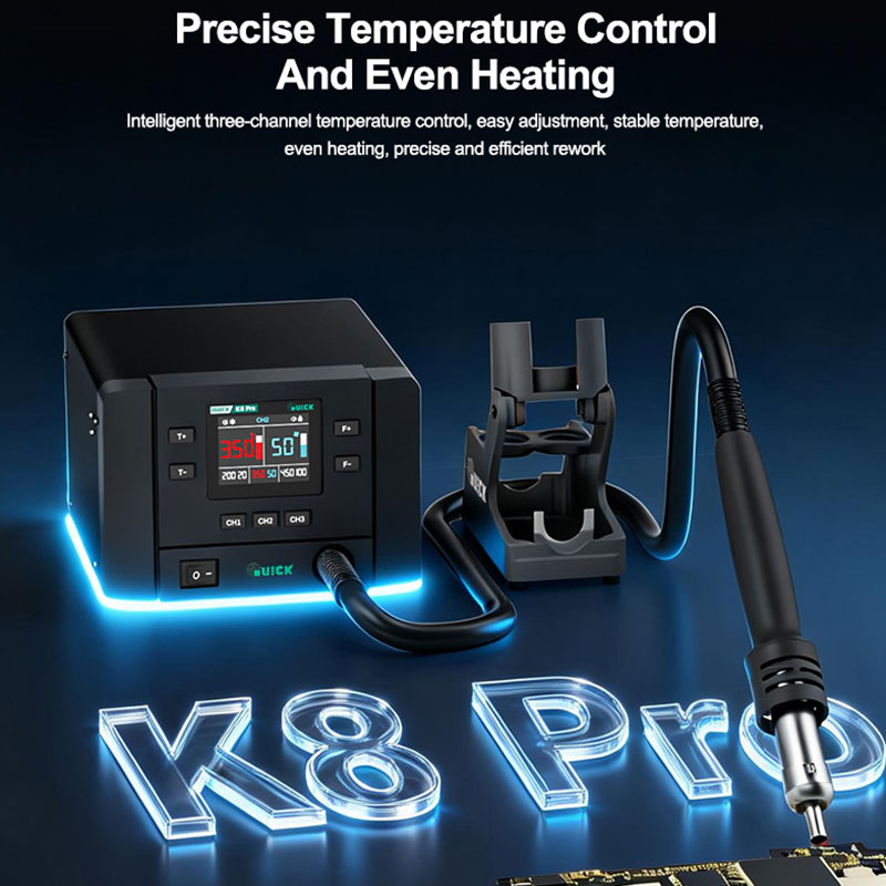 QUICK K8 Pro Intelligent Hot A - Hot Air Rework Station 评论和价格
