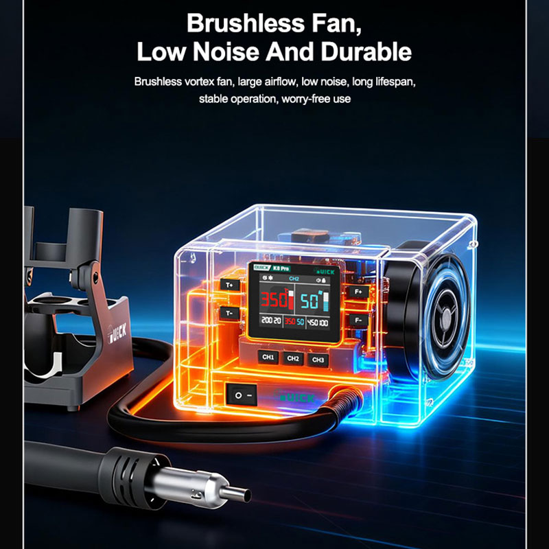 QUICK K8 Pro Intelligent Hot A - Hot Air Rework Station 评论和价格
