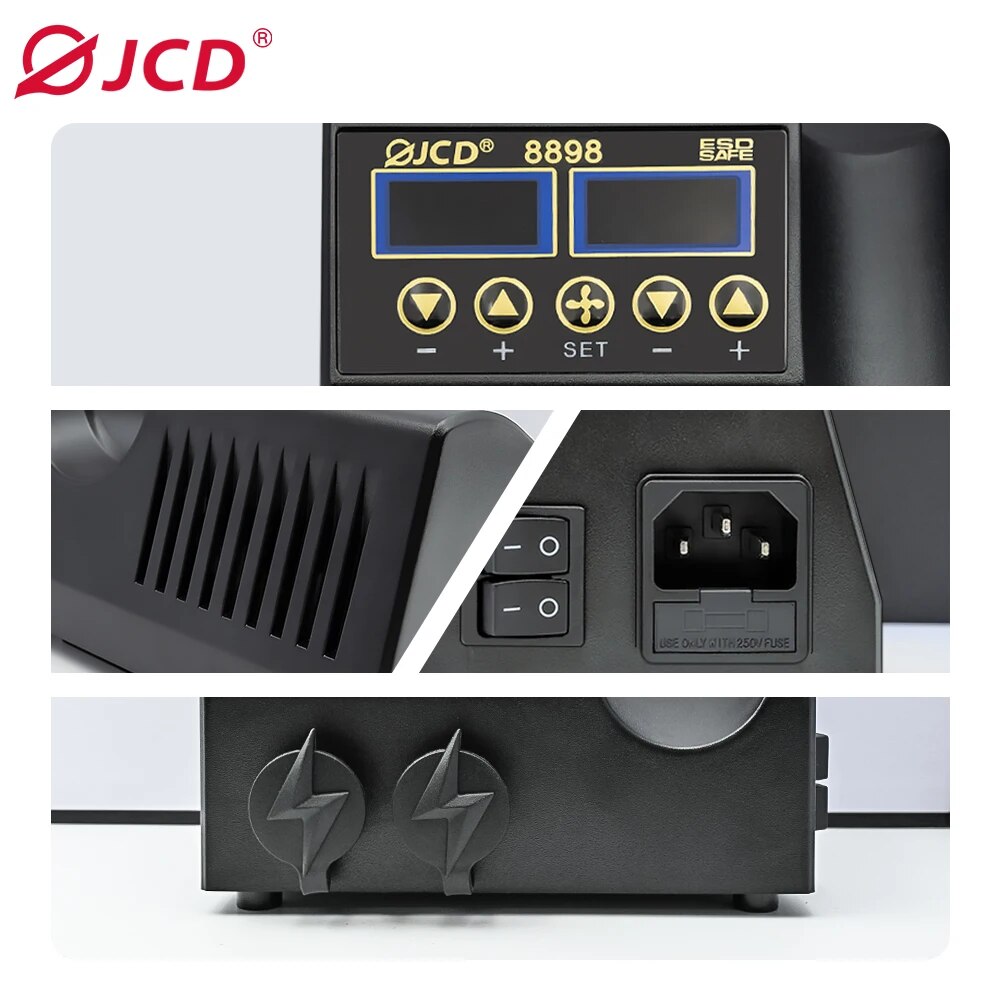 JCD 8898 Soldering Station 750 - Hot Air Rework Station 评论和价格