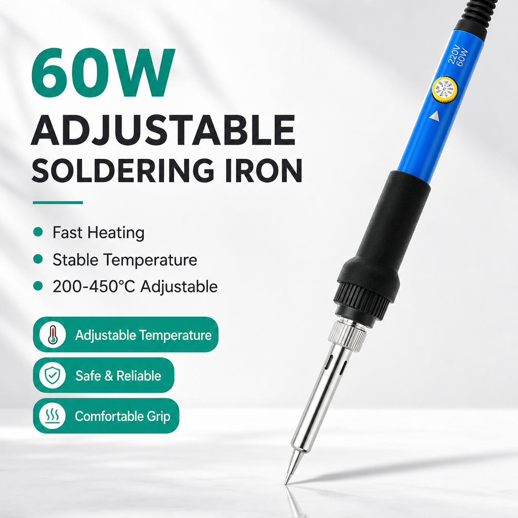 60W Adjustable Temp Soldering  - Diy Electronics Flux 评论和价格