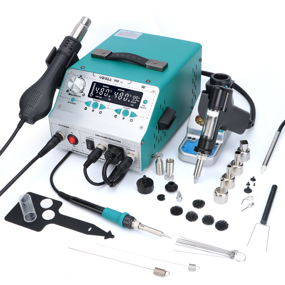 YIHUA 948-II 4 in 1 SMD Smart  - Hot Air Rework Station 评论和价格