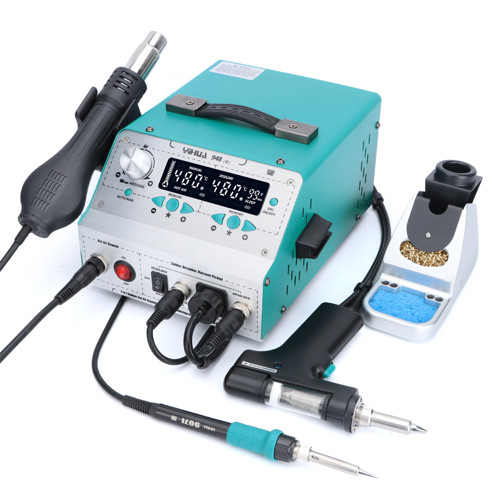 YIHUA 948-II 4 in 1 SMD Smart  - Hot Air Rework Station 评论和价格