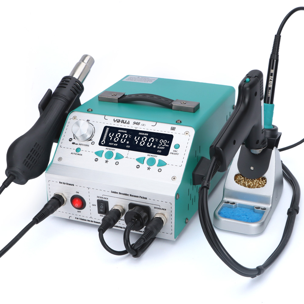 YIHUA 948-II 4 in 1 SMD Smart  - Hot Air Rework Station 评论和价格