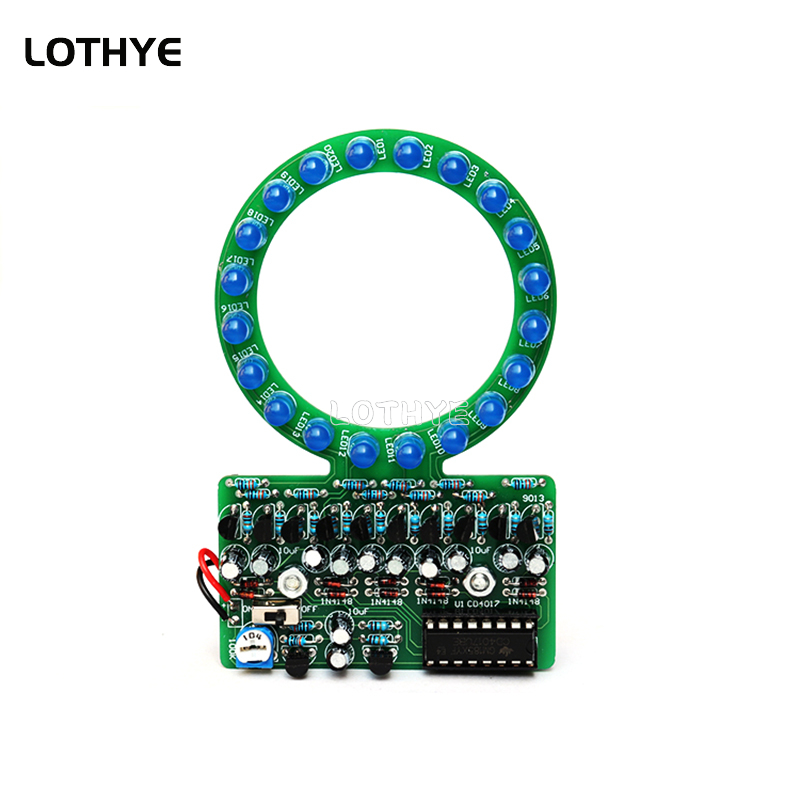 DIY Kit LED Gradient Ring Wate - Diy Electronics Toys 评论和价格