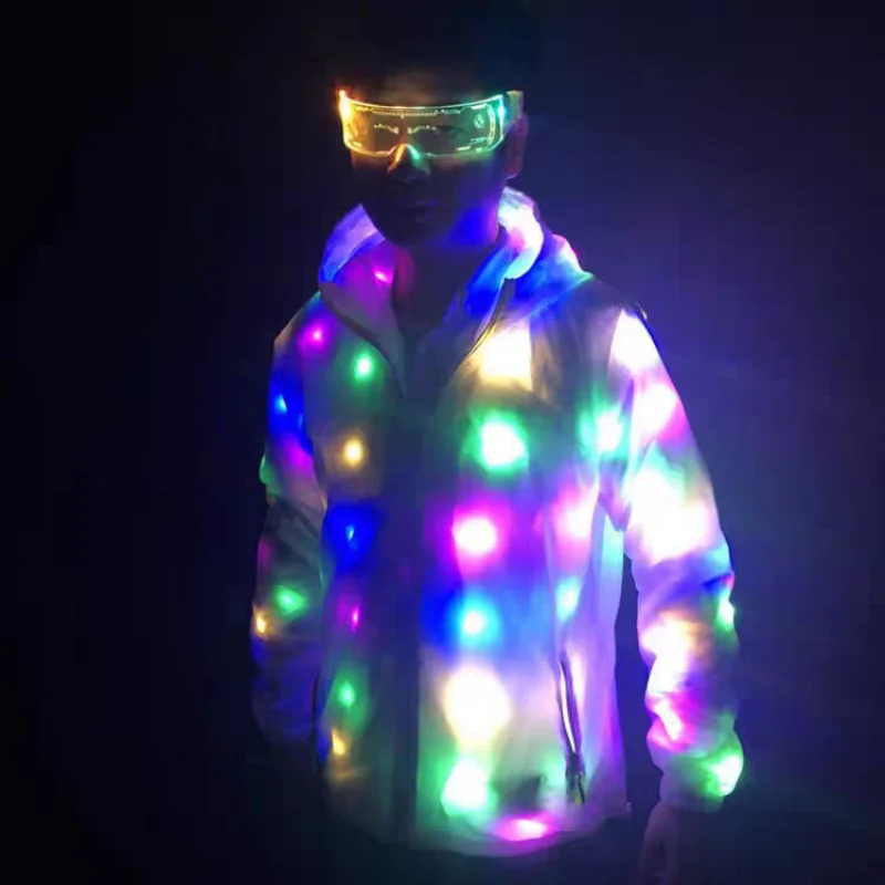 Halloween LED Lighting Coat Lu - Diy Halloween Electronics 评论和价格