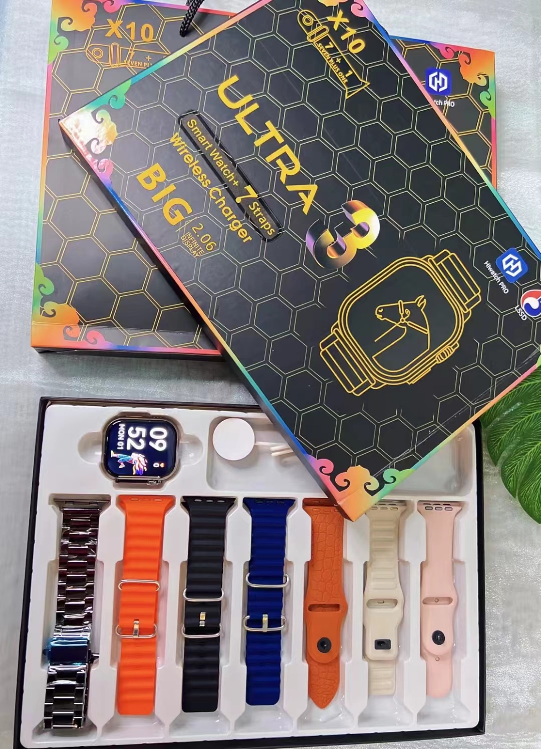 7 in 1 Strap Smart Watch X10ul - Diy Wearable Electronics 评论和价格