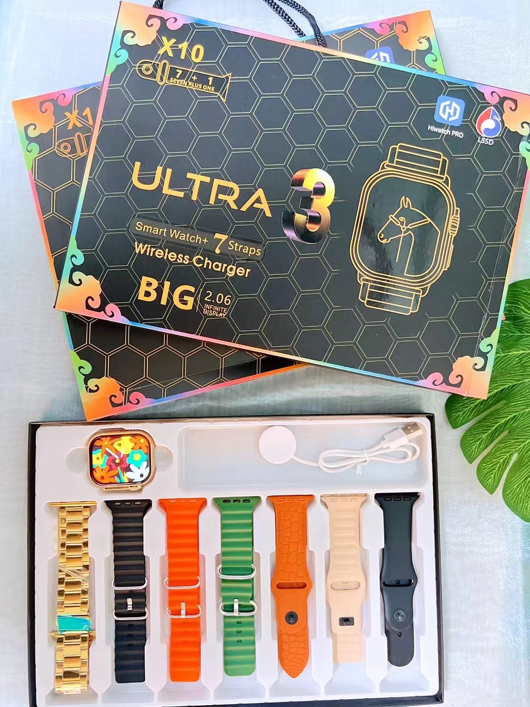 7 in 1 Strap Smart Watch X10ul - Diy Wearable Electronics 评论和价格
