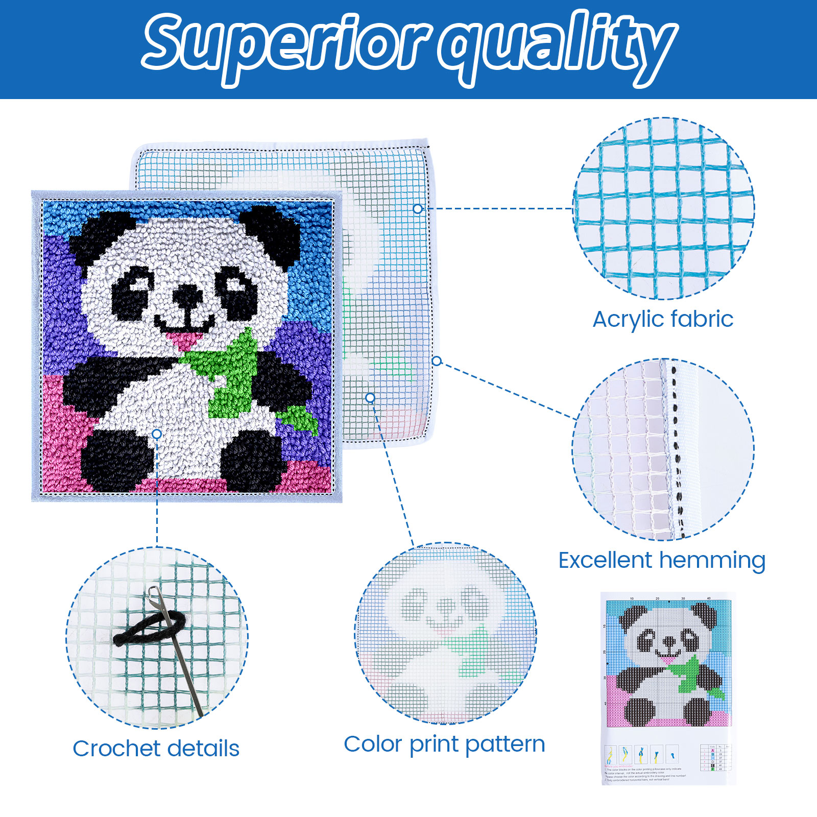Carpet embroidery with printed - Diy Electronics Projects For Adults 评论和价格