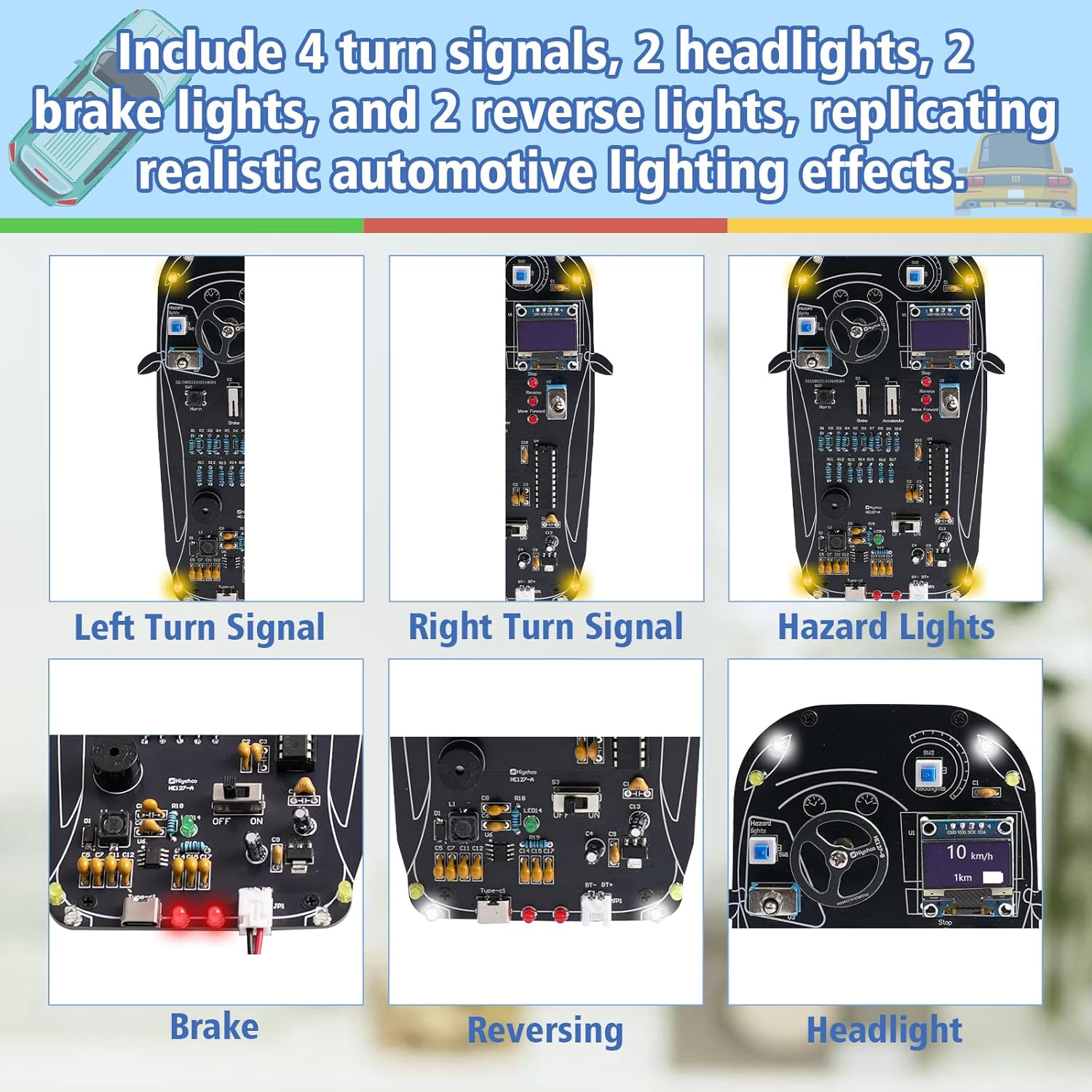 DIY Car Driving Simulator Sold - Diy Electronics Learning Kit 评论和价格