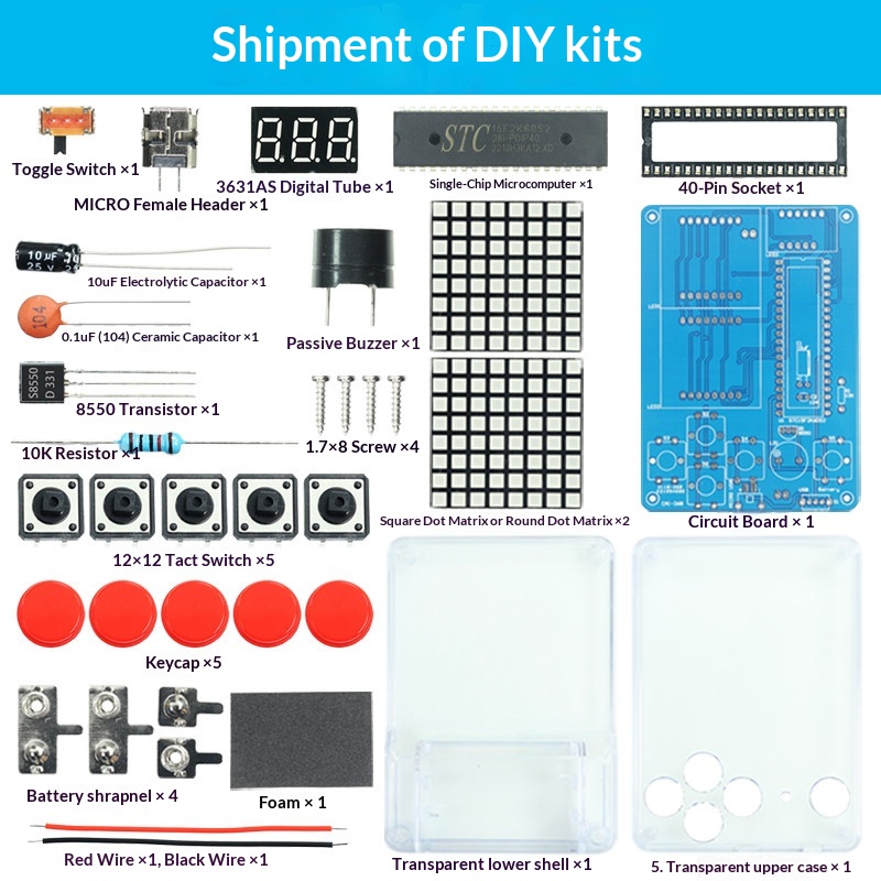Pixel Game Machine Production  - Diy Electronics Workbench 评论和价格