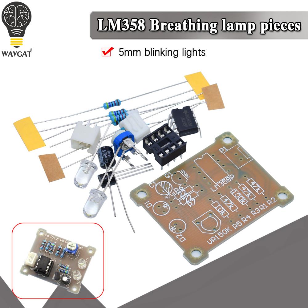 WAVGAT LM358 LED Breathing Lig - Useful Diy Electronics Projects 评论和价格