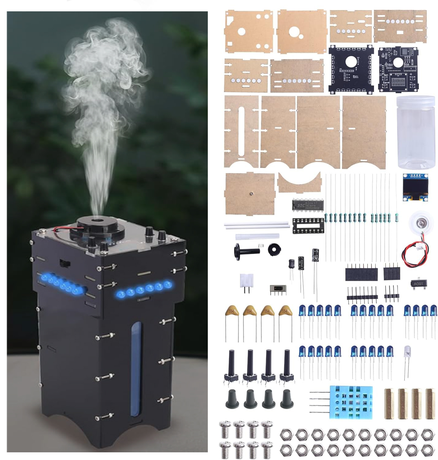 DIY Humidifier Soldering Pract - Useful Diy Electronics Projects 评论和价格