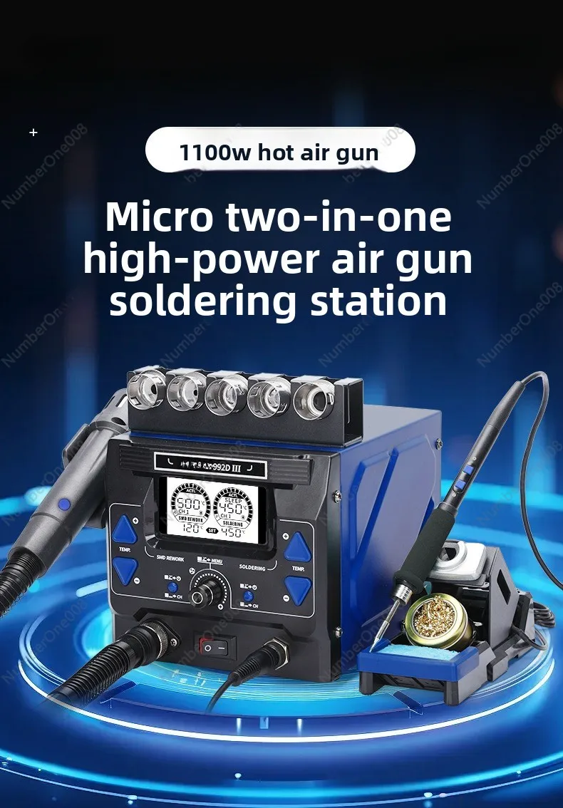 WEP992D III 2-in-1 Soldering S - Hot Air Rework Station 评论和价格
