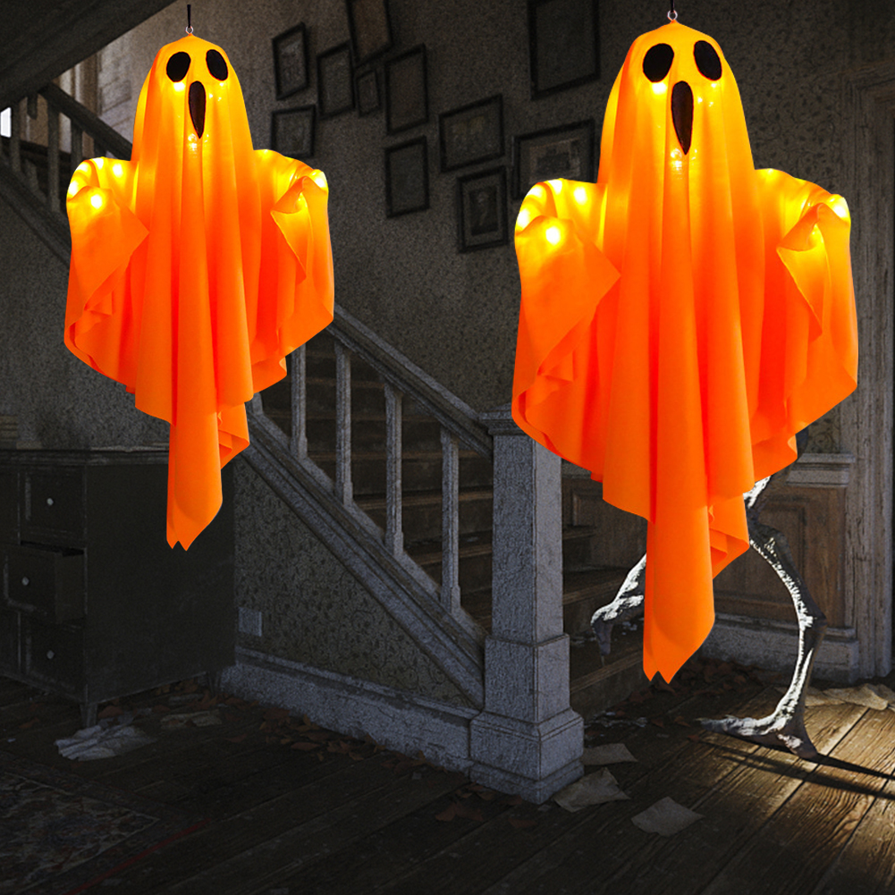 Halloween Glowing White Ghost  - Diy Halloween Electronics 评论和价格