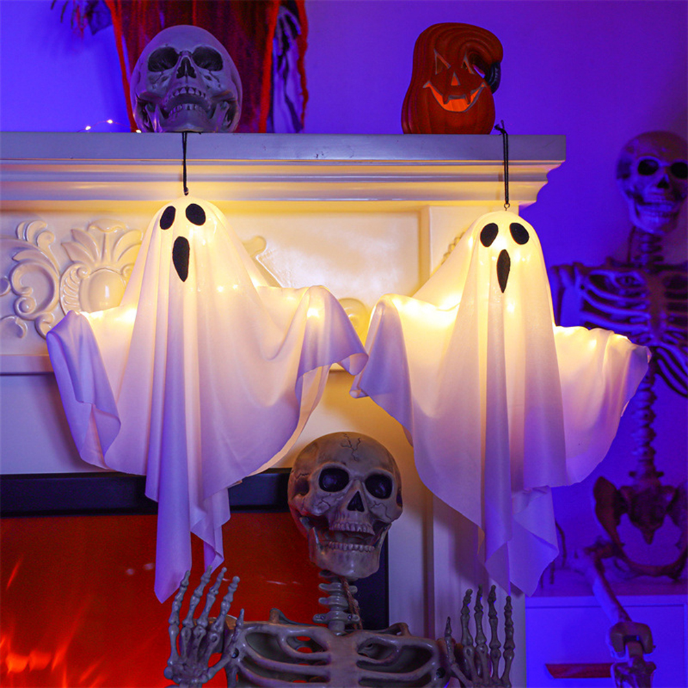 Halloween Glowing White Ghost  - Diy Halloween Electronics 评论和价格