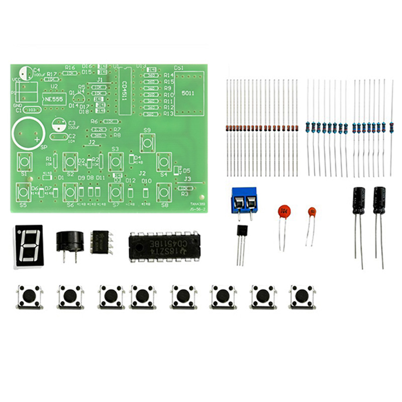 Eight-channel digital display  - Diy Electronics Workbench 评论和价格