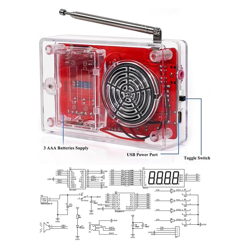 PHILE-Stereo FM Radio, Electro - Useful Diy Electronics Projects 评论和价格