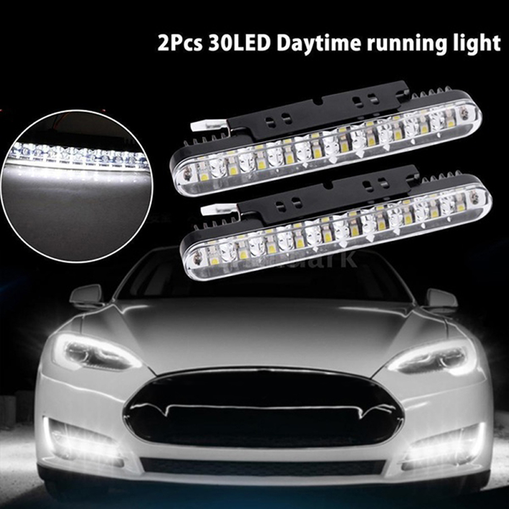 AQTQAQ 2Pcs/Set 12V Car 30 LED - Led Assortment Kit 评论和价格