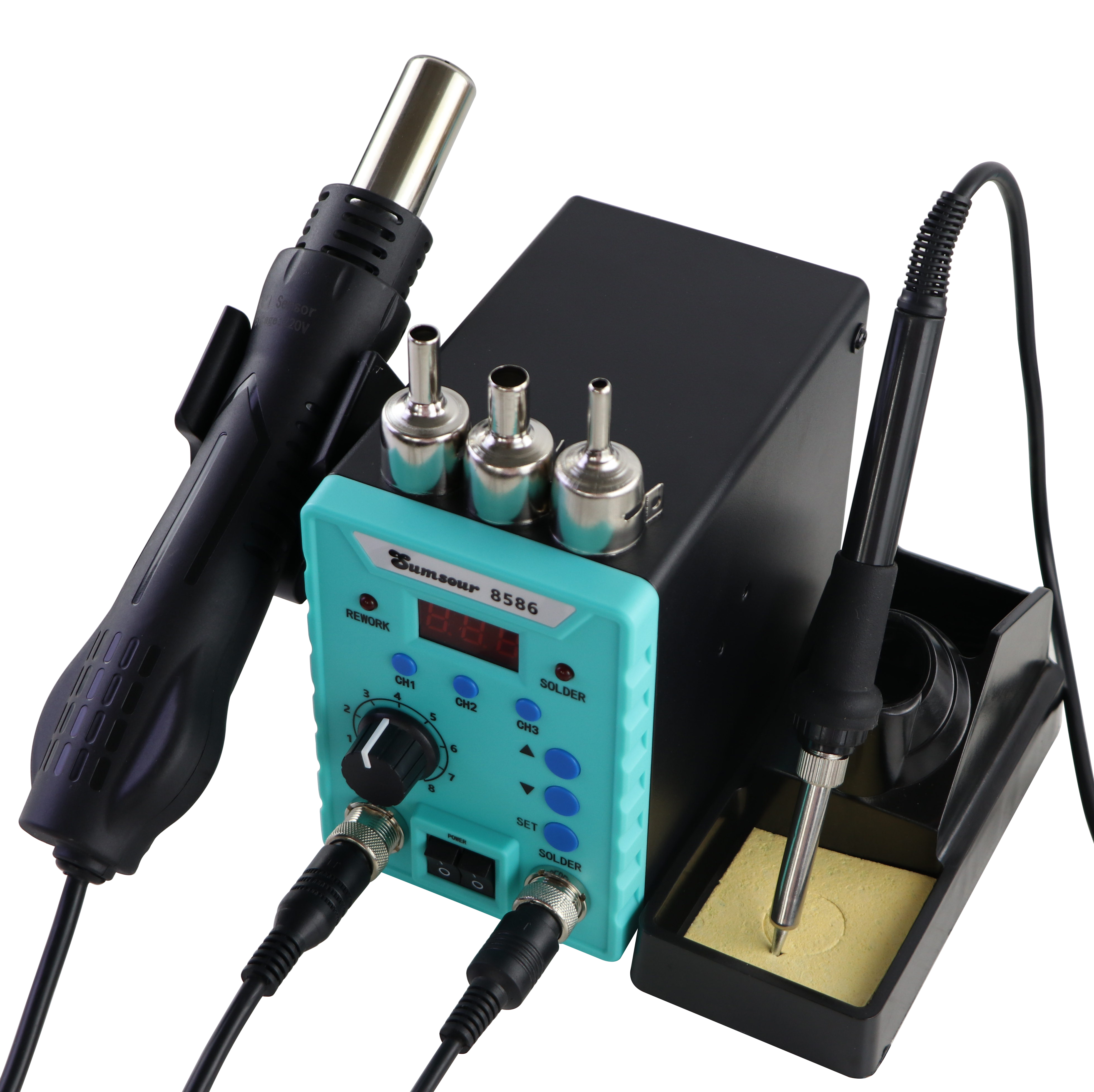 Sumsour 8586 760W 2 in 1 Digit - Hot Air Rework Station 评论和价格
