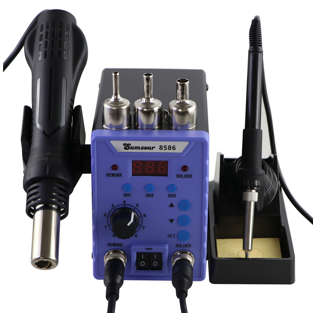 Sumsour 8586 760W 2 in 1 Digit - Hot Air Rework Station 评论和价格