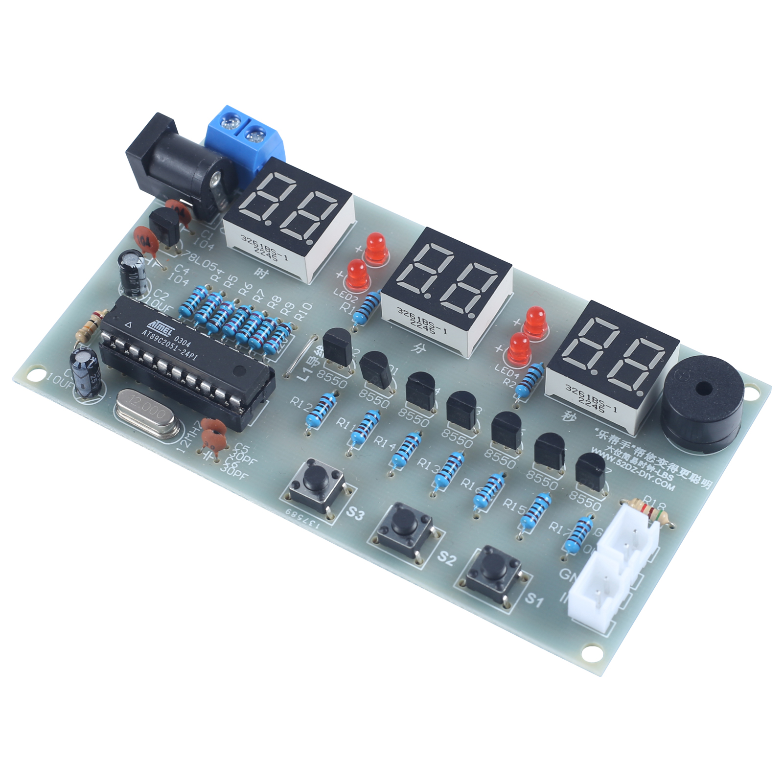 DIY Electronic Kit 6Bit Red LE - Diy Electronics Learning Kit 评论和价格