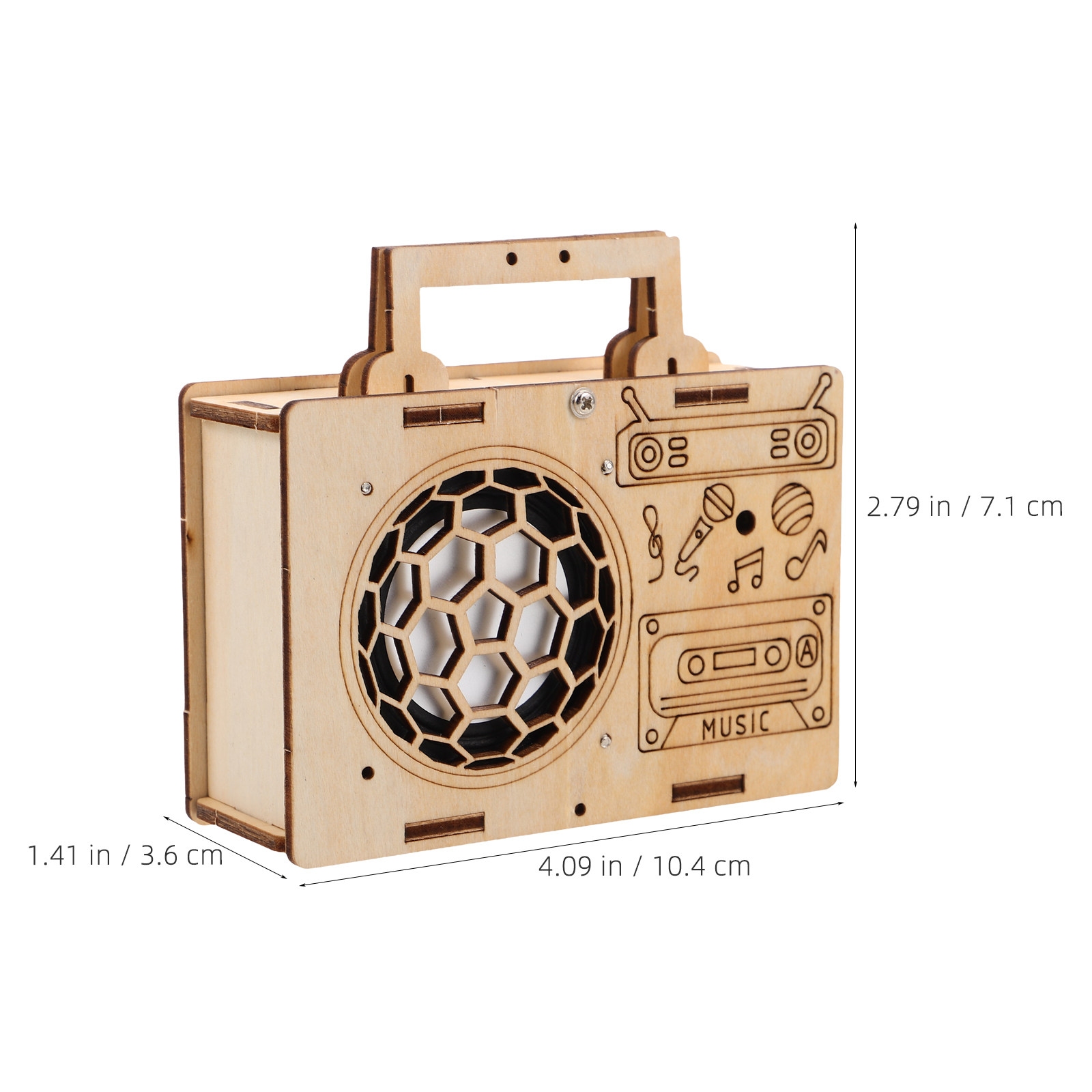 Stem Radio Making Kit Wooden D - Diy Electronics Projects For Kids 评论和价格