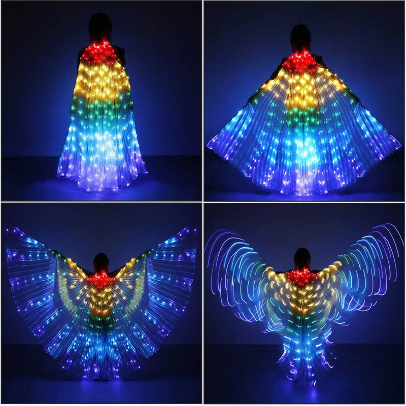 LED Luminescent Color Cloak Ad - Diy Halloween Electronics 评论和价格