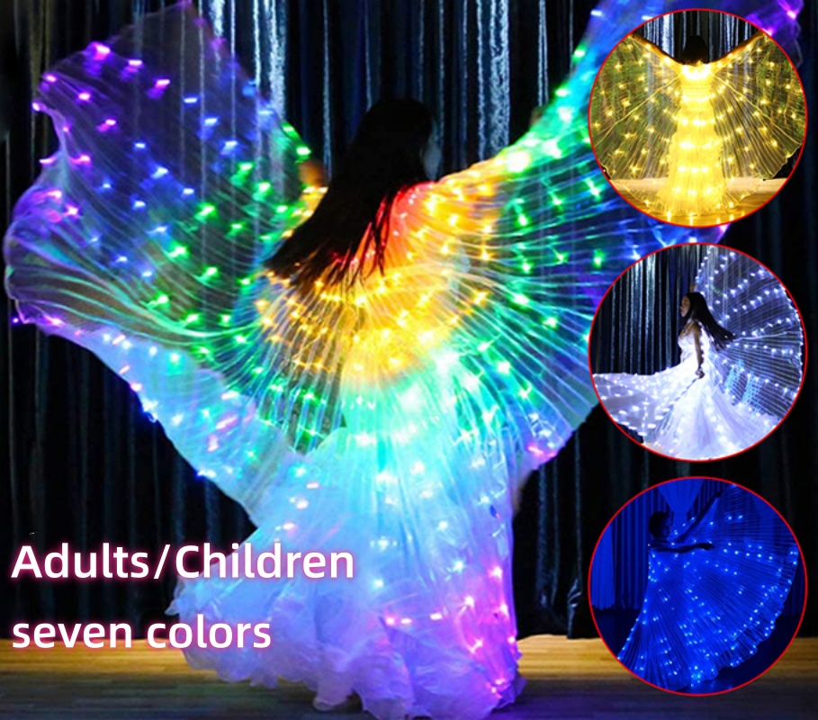 LED Luminescent Color Cloak Ad - Diy Halloween Electronics 评论和价格