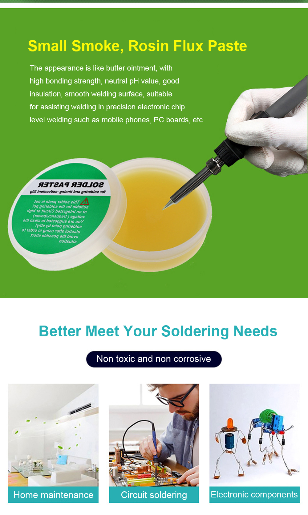New Solder Flux for Soldering  - Diy Electronics Flux 评论和价格