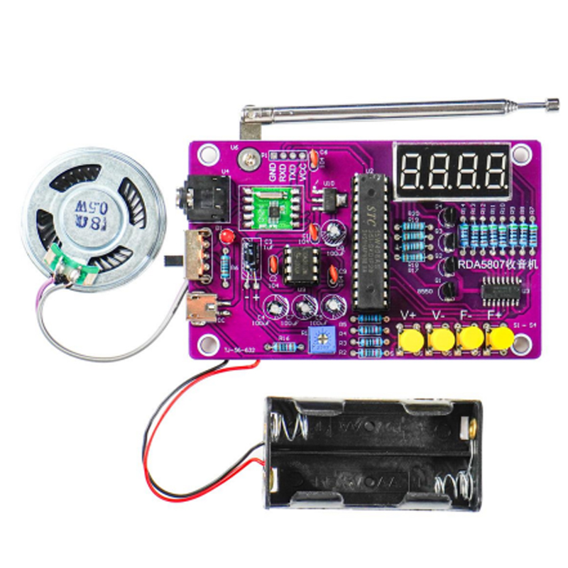 DIY FM Radio Electronic Kit 87 - Diy Electronics Toys 评论和价格